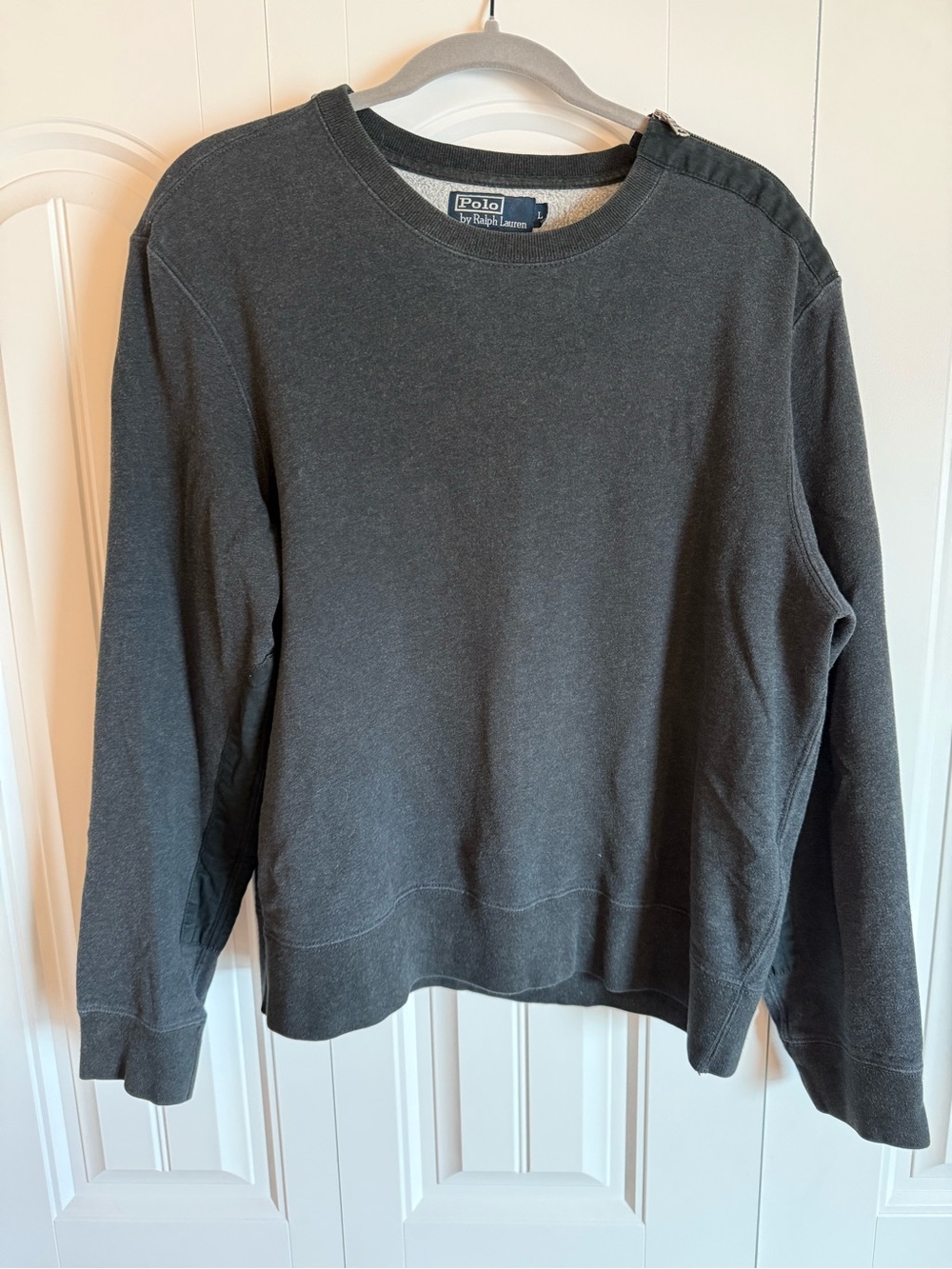 Polo by Ralph Lauren Heather Gray Crewneck Sweatshirt